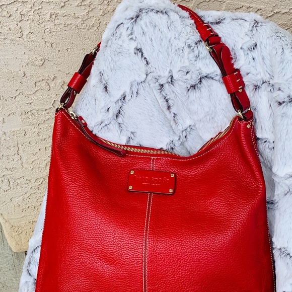 Kate Spade foster serena red hobo - Picture 2 of 7